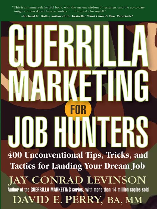 Cover image for Guerrilla Marketing for Job Hunters